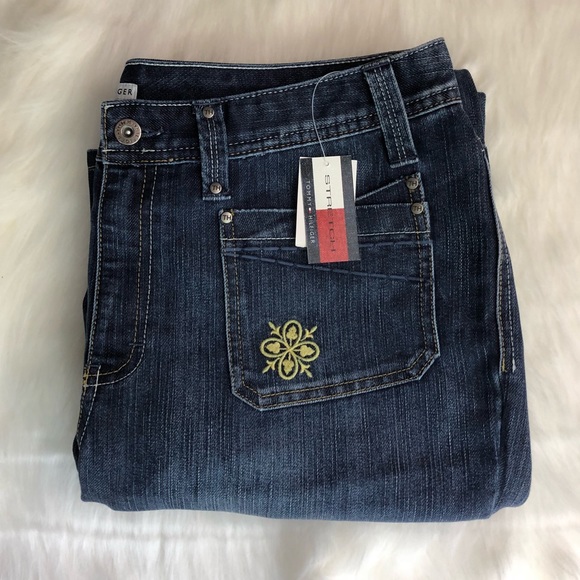Tommy Hilfiger Embroidered Jeans - Picture 1 of 4